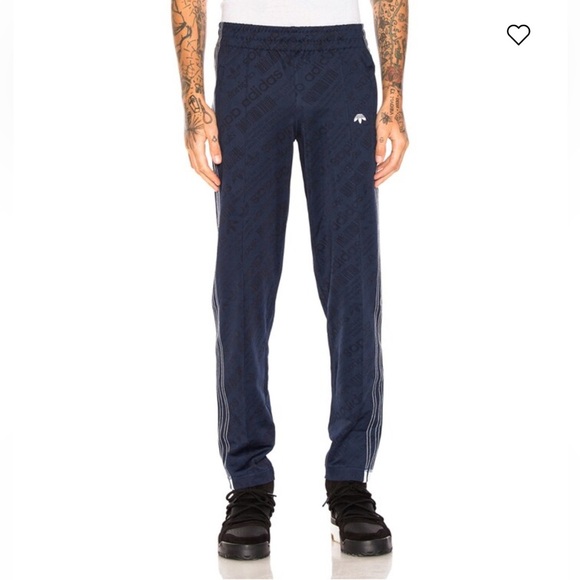 ADIDAS BY ALEXANDER WANG Jacquard Track Pants, Unisex, slim fit, Small - Picture 1 of 16